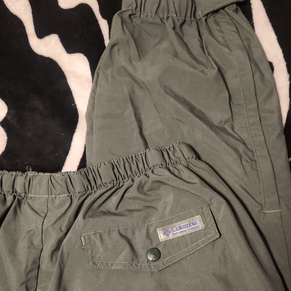 Columbia Sage Green Elastic Waist Pants - Picture 5 of 5
